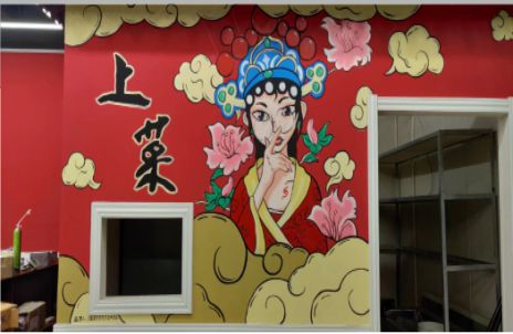 安岳墙体彩绘的发展和应用