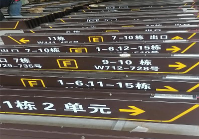 安岳广告标识中，常见的几种安装方式。