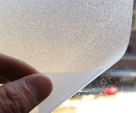 安岳玻璃门外面粘广告用什么材料好？