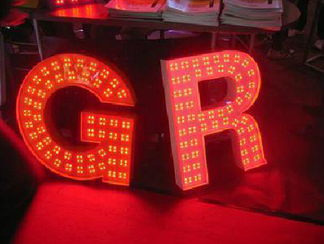 安岳LED发光字常见的安装误区。